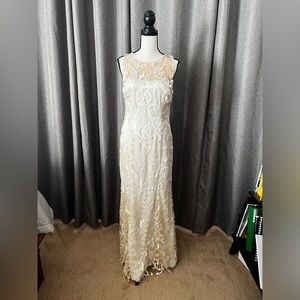 Lauren Ralph Lauren Evening White Gown Size 8